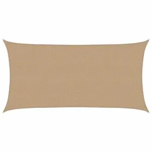 Pânză parasolar, gri taupe, 2×4 m, HDPE, 160 g/m²