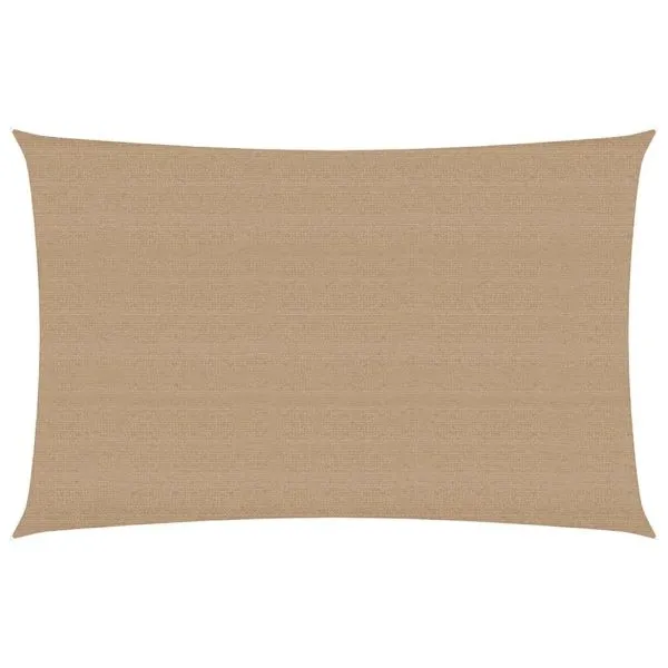 Parasolar, gri taupe, 3×5 m, HDPE, 160 g/m²