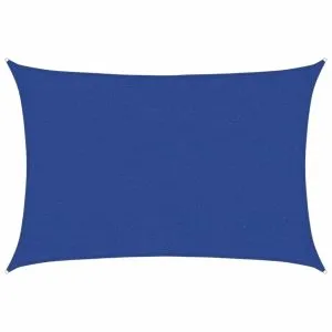Pânză parasolar, albastru, 2,5×3,5 m, HDPE, 160 g/m²
