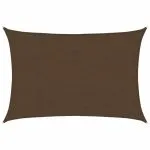 Pânză parasolar, maro, 2 x 3, m HDPE, 160 g/m²