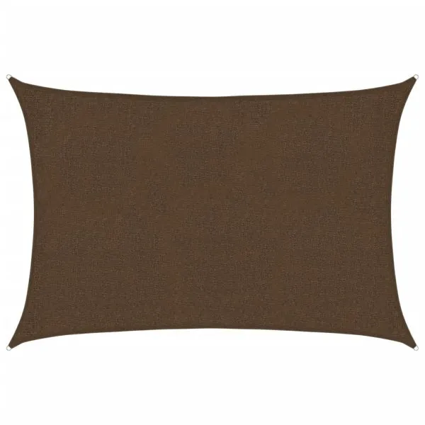 Pânză parasolar, maro, 2 x 3, m HDPE, 160 g/m²