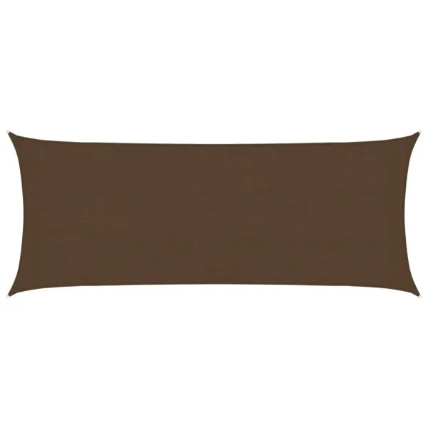 Pânză parasolar, maro, 2×4,5 m, HDPE, 160 g/m²
