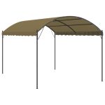 Pavilion, gri taupe, 4x3x2,6 m, 180 g/m²