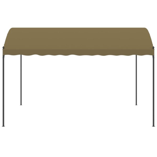 Pavilion, gri taupe, 4x3x2,6 m, 180 g/m²