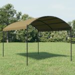 Pavilion, gri taupe, 4x3x2,6 m, 180 g/m²