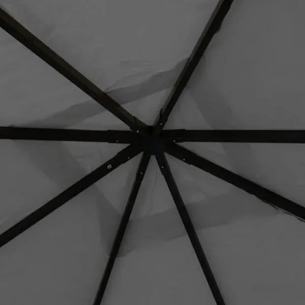 Pavilion, antracit, 4x4x3 m, 180 g/m²