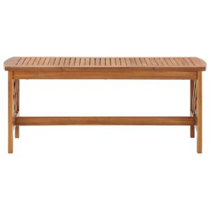 Masă de cafea, 102 x 50 x 43 cm, lemn masiv de acacia