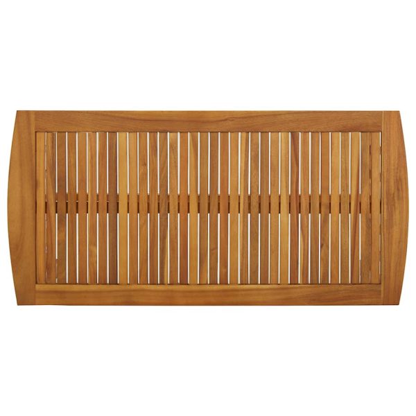 Masă de cafea, 102 x 50 x 43 cm, lemn masiv de acacia