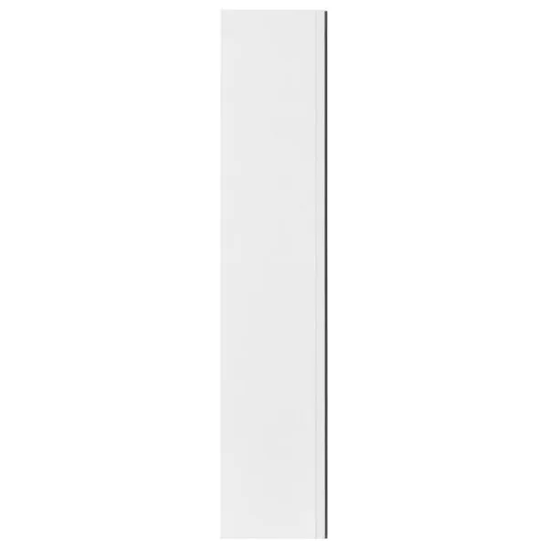 Dulap de baie cu oglindă, alb, 60x15x75 cm, MDF