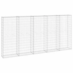 Perete gabion cu capace, 300 x 30 x 150 cm, oțel galvanizat
