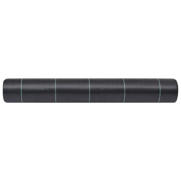 Membrană antiburuieni & antirădăcini, negru, 2×10 m, PP