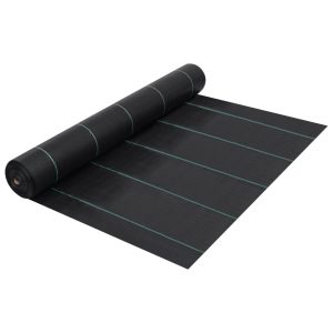 Membrană antiburuieni & antirădăcini, negru, 2×50 m, PP