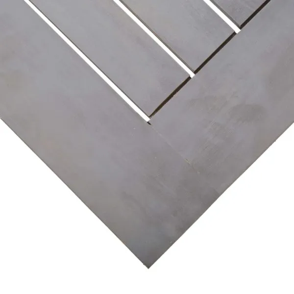 Masă grădină, gri, 200 x 90 x 74 cm, lemn masiv de acacia