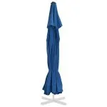 Pânză de schimb umbrelă soare exterior albastru azuriu 500 cm