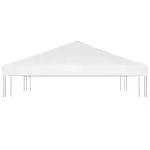 Acoperiș de pavilion, alb, 3 x 3 m, 270 g/m²