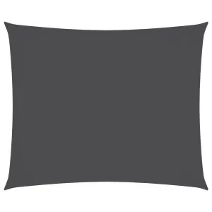 Parasolar, antracit, 4×5 m, țesătură oxford, dreptunghiular