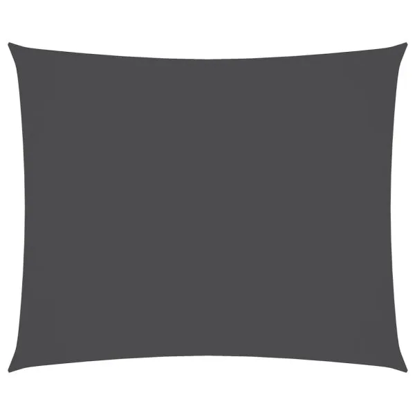 Parasolar, antracit, 4×5 m, țesătură oxford, dreptunghiular
