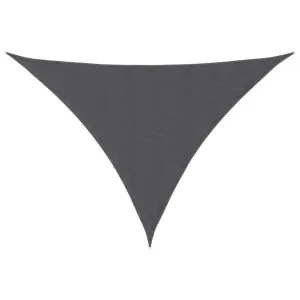 Parasolar, antracit, 3x4x4 m, țesătură oxford, triunghiular