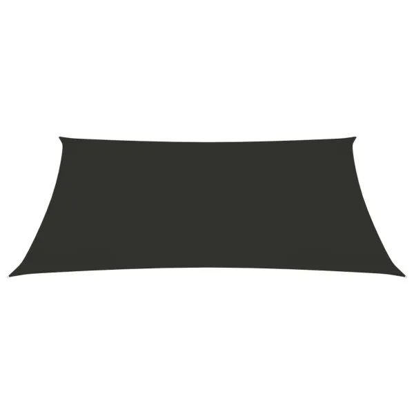 Parasolar, antracit, 2/4×3 m, țesătură oxford, trapez
