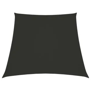 Parasolar, antracit, 3/5×4 m, țesătură oxford, trapez
