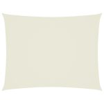 Parasolar, crem, 3×4 m, țesătură oxford, dreptunghiular