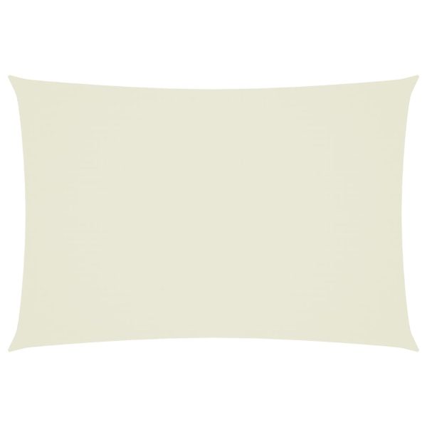 Parasolar, crem, 3×5 m, țesătură oxford, dreptunghiular