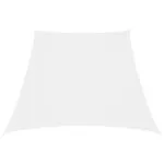 Parasolar, alb, 2/4×3 m, țesătură oxford, trapez