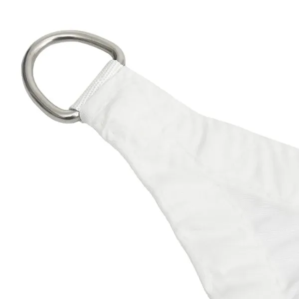 Parasolar, alb, 2/4×3 m, țesătură oxford, trapez