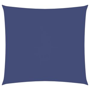 Pânză parasolar, albastru, 7×7 m, țesătură oxford, pătrat