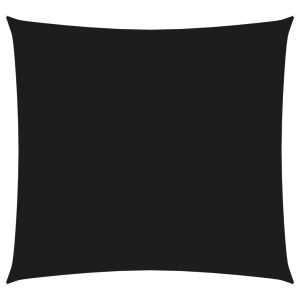 Parasolar, negru, 2,5×2,5 m, țesătură oxford, pătrat