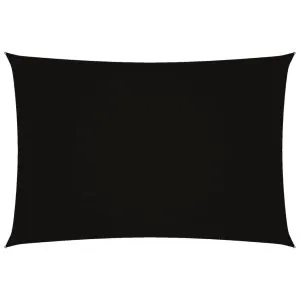 Parasolar, negru, 2,5×4,5 m, țesătură oxford, dreptunghiular