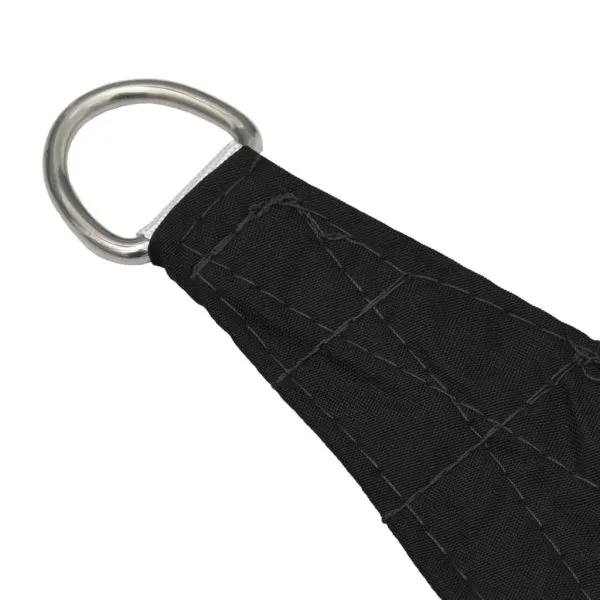 Parasolar, negru, 2/4×3 m, țesătură oxford, trapez