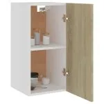 Dulap suspendat, stejar Sonoma, 29,5x31x60 cm, lemn prelucrat