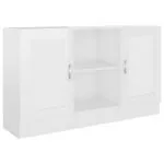 Dulap, alb extralucios, 120×30,5×70 cm, lemn prelucrat