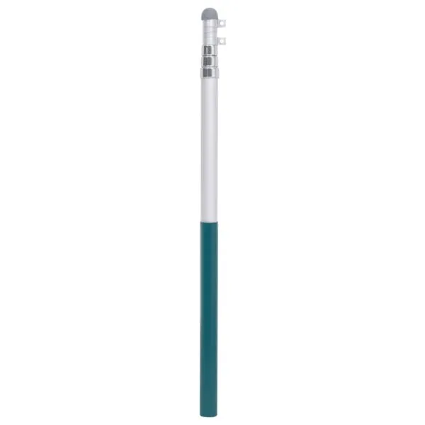 Stâlp de steag telescopic, 4 m, aluminiu
