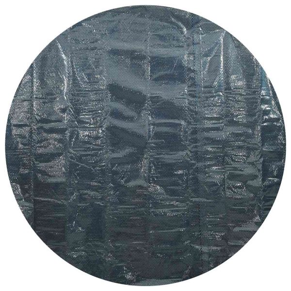 Folie solară plutitoare piscină, negru/albastru, 527 cm, PE