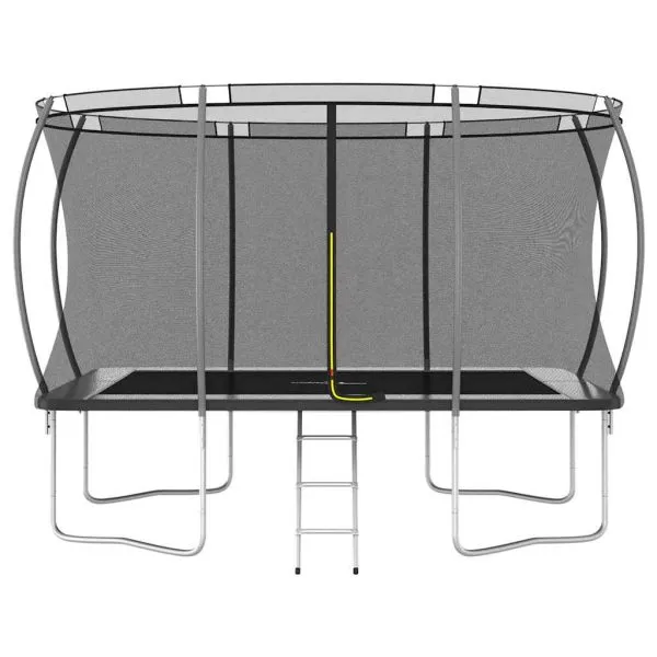 Set trambulină dreptunghiulară, 335x244x90 cm, 150 kg