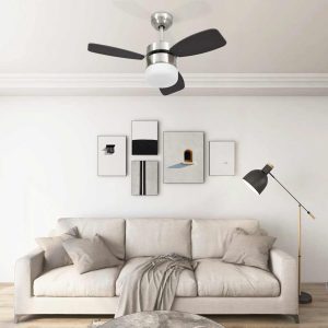 Ventilator tavan cu iluminare/telecomandă