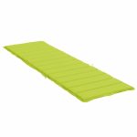 Pernă de șezlong, verde aprins, 200x70x3 cm, textil oxford
