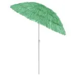 Umbrelă de soare de plajă Hawaii, verde, 180 cm