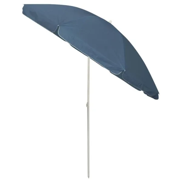 Umbrelă de soare de plajă, albastru, 240 cm