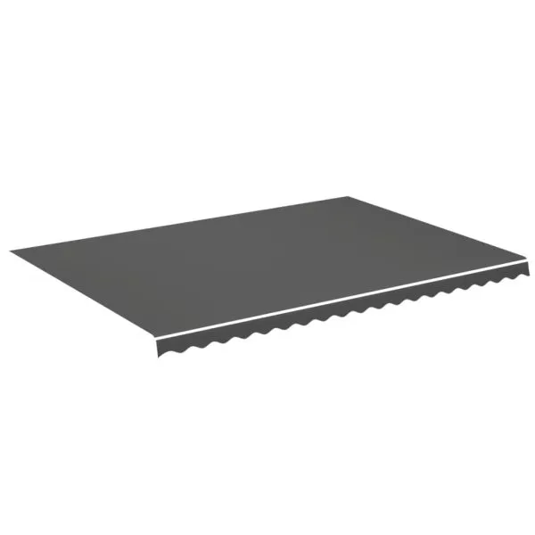 Pânză de rezervă copertină, antracit, 5×3,5 m