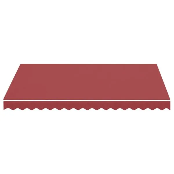 Pânză de rezervă pentru copertină, roșu vișiniu, 3×2,5 m