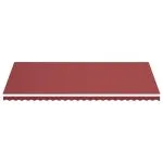 Pânză de rezervă pentru copertină, roșu vișiniu, 6×3 m