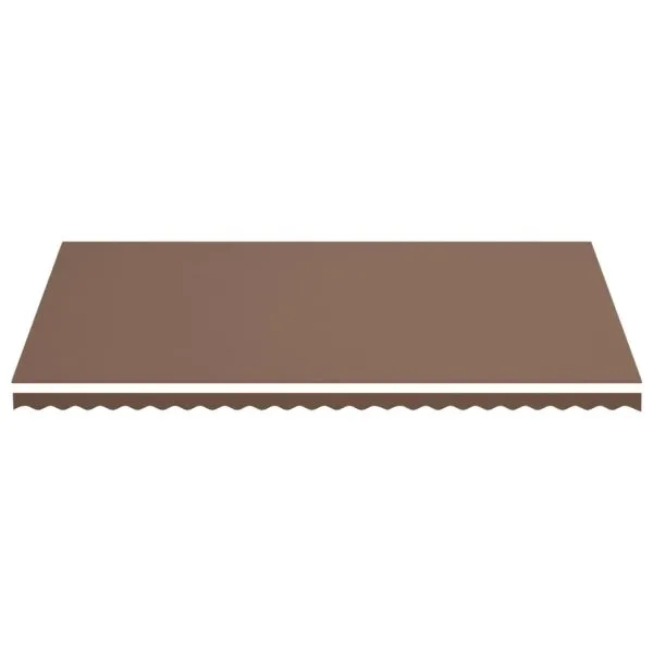 Pânză de rezervă copertină, maro, 6×3,5 m