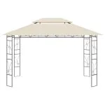 Pavilion, crem, 4x3x2,7 m, 160 g/m²