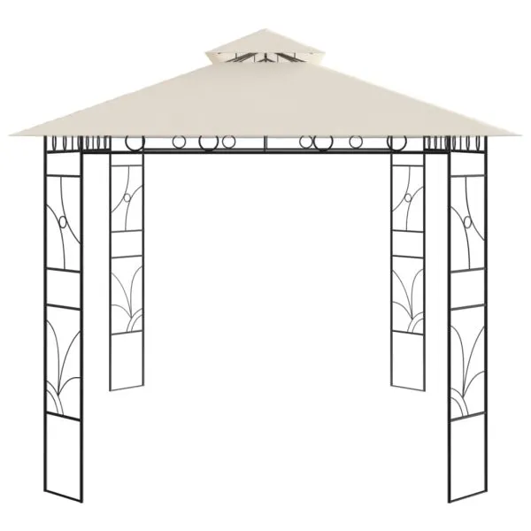 Pavilion, crem, 4x3x2,7 m, 160 g/m²