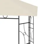 Pavilion, crem, 4x3x2,7 m, 160 g/m²