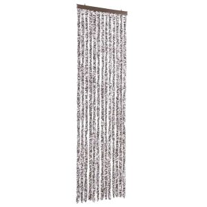Perdea pentru insecte, maro și bej, 56×200 cm, Chenille