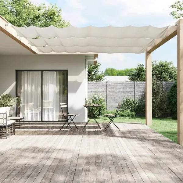 Copertină verticală, alb, 60×360 cm, țesătură Oxford